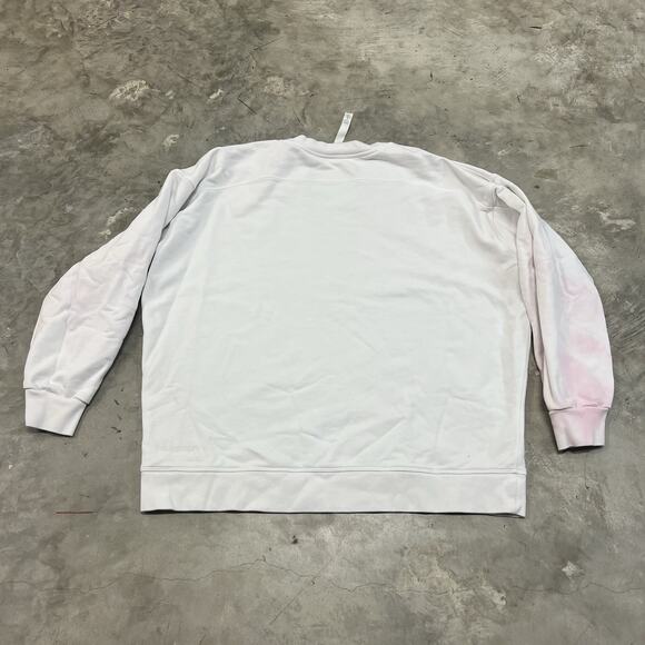 Lululemon Perfectly Oversized Crewneck White Sweatshirt Women's Size 10 READ DES - Picture 8 of 9